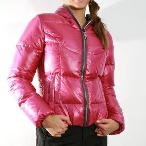 KJUS Reversible Pink/Grey Puffer Jacket